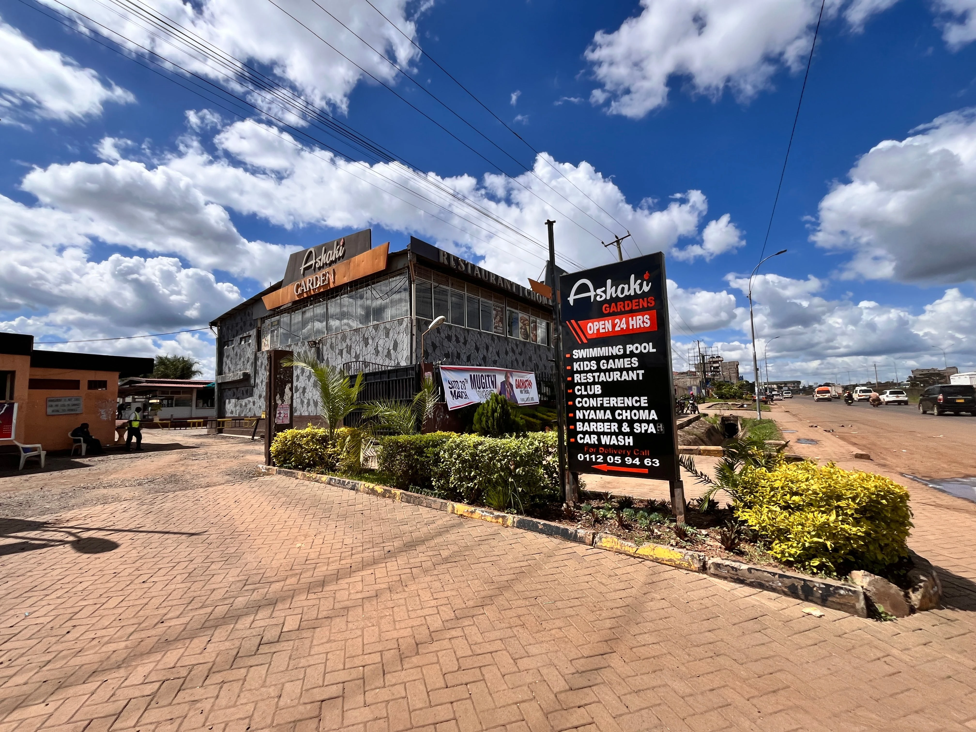 Aerial view of Kimbo