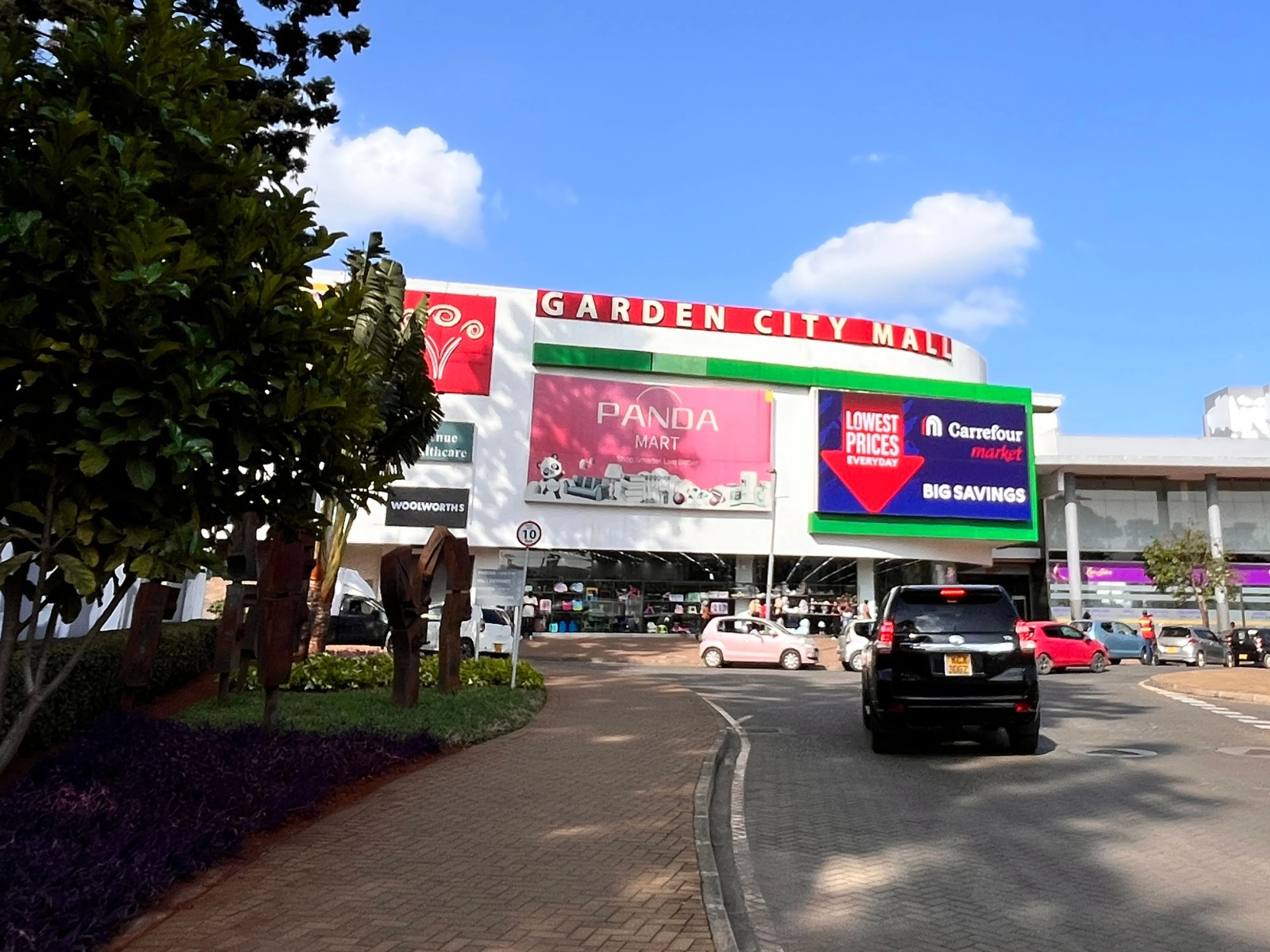 Garden City area view