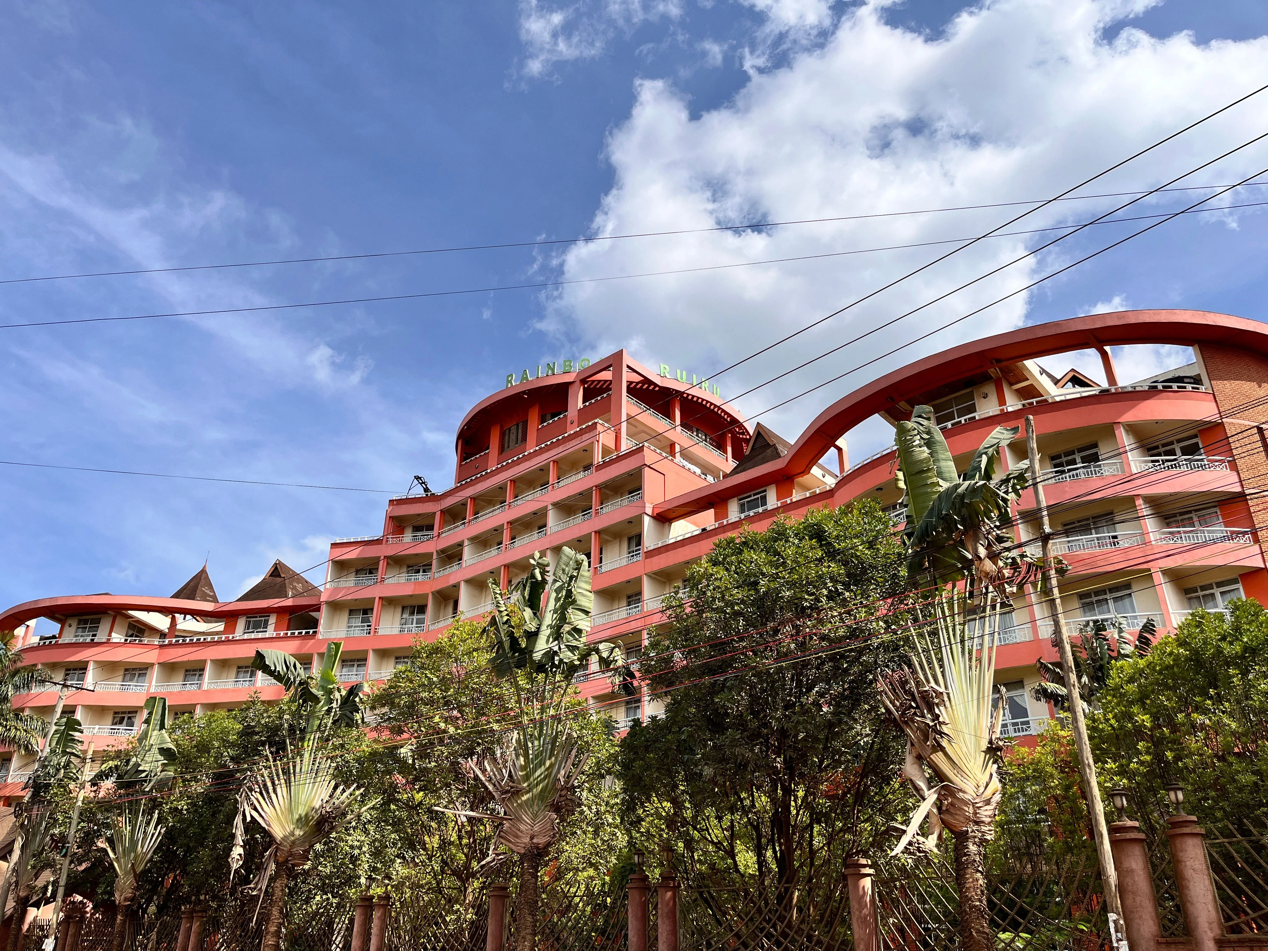 Rainbow area view